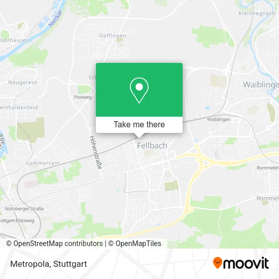 Metropola map