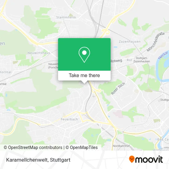 Карта Karamellchenwelt