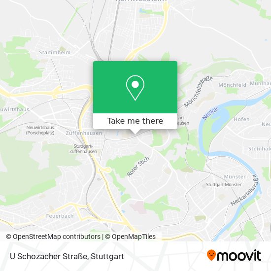 U Schozacher Straße map