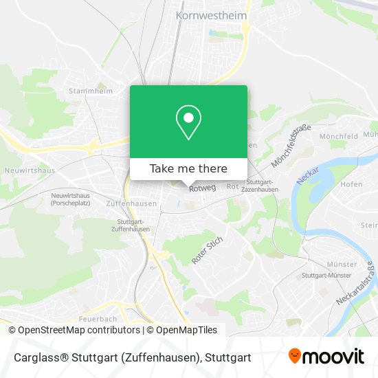 Carglass® Stuttgart (Zuffenhausen) map