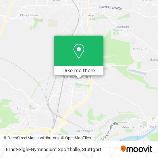 Карта Ernst-Sigle-Gymnasium Sporthalle