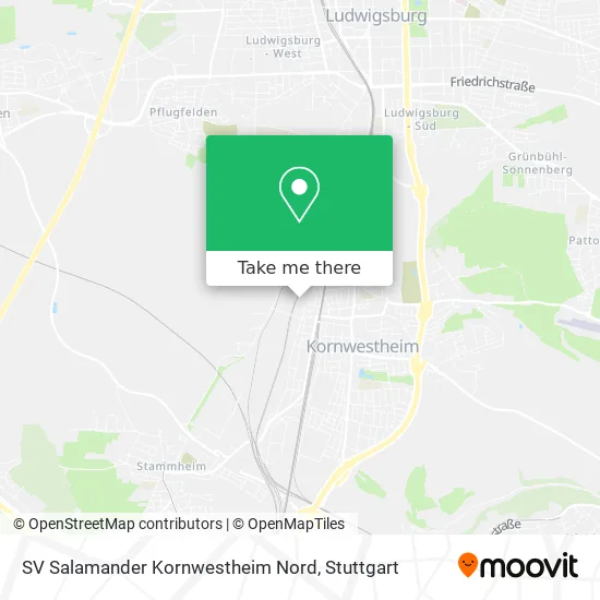 Карта SV Salamander Kornwestheim Nord