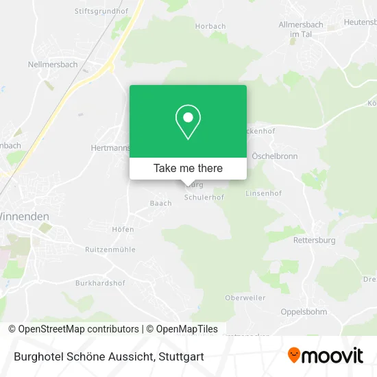 Карта Burghotel Schöne Aussicht