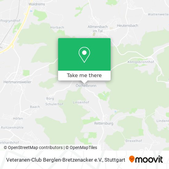Карта Veteranen-Club Berglen-Bretzenacker e.V.