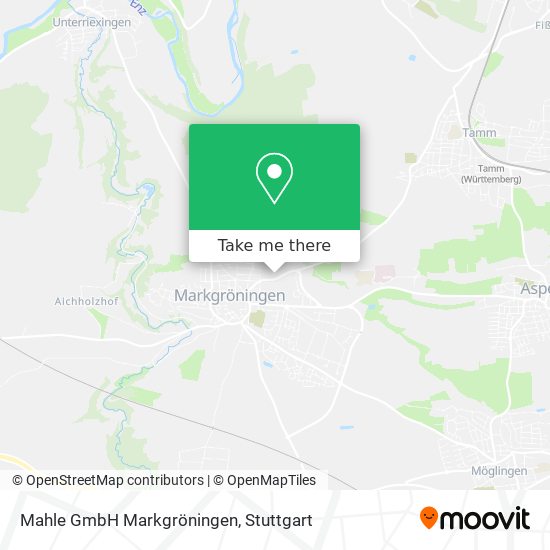 Карта Mahle GmbH Markgröningen
