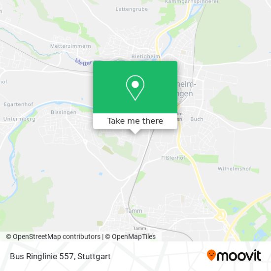 Карта Bus Ringlinie 557