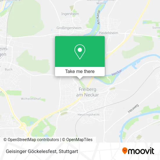 Карта Geisinger Göckelesfest