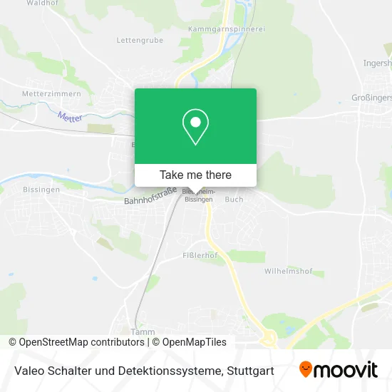 Карта Valeo Schalter und Detektionssysteme