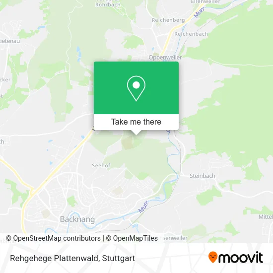 Карта Rehgehege Plattenwald