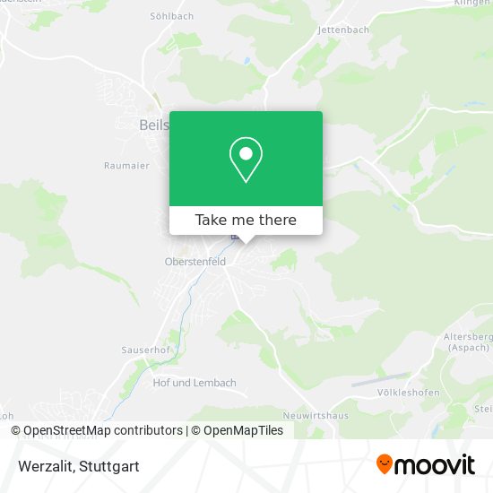 Карта Werzalit