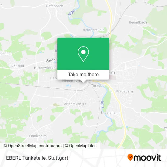 Карта EBERL Tankstelle
