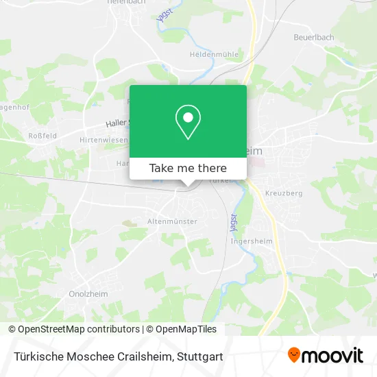 Карта Türkische Moschee Crailsheim