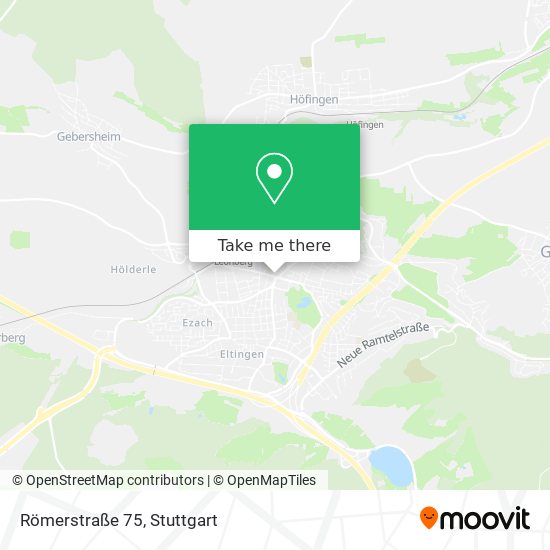 Römerstraße 75 map