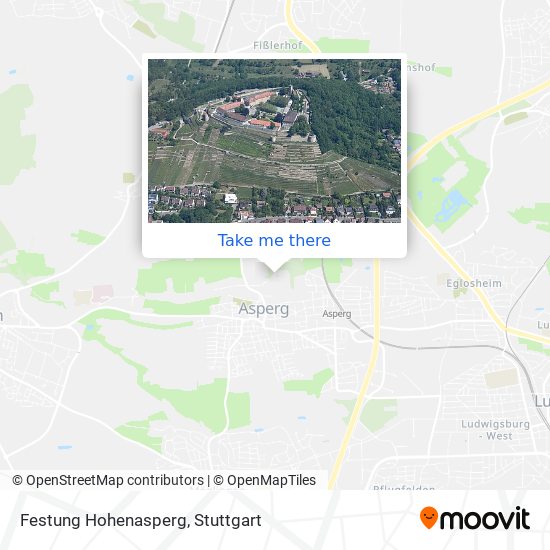 Карта Festung Hohenasperg