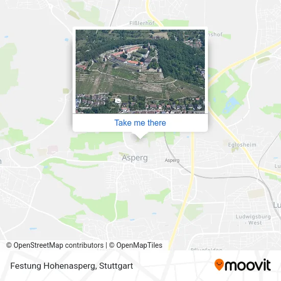 Карта Festung Hohenasperg
