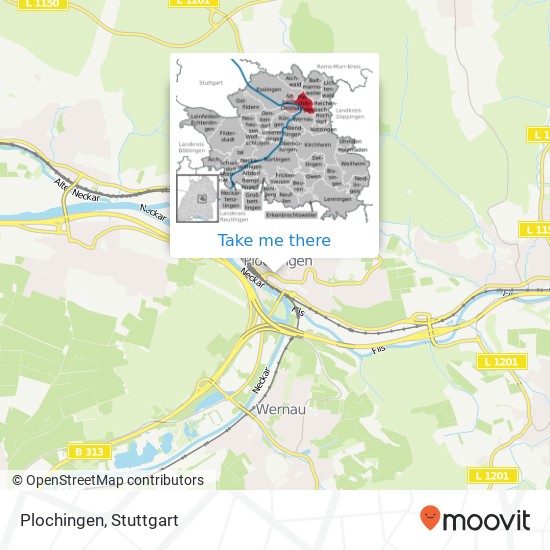Plochingen map
