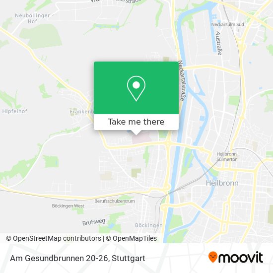 Am Gesundbrunnen 20-26 map