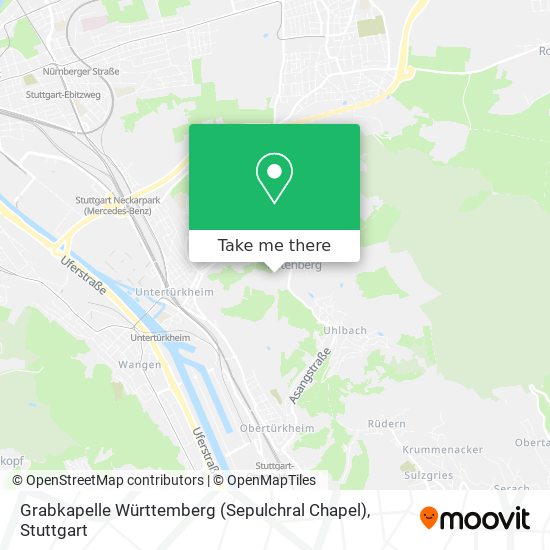 Grabkapelle Württemberg (Sepulchral Chapel) map