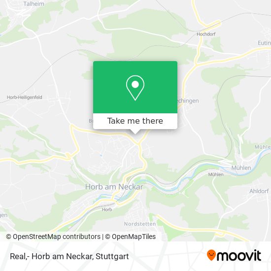 Карта Real,- Horb am Neckar