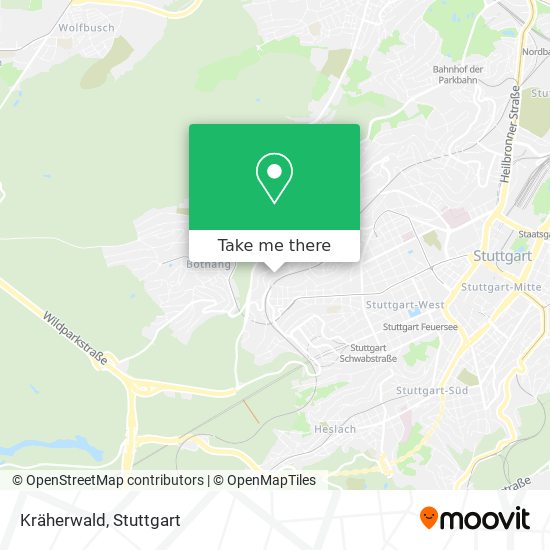 Kräherwald map