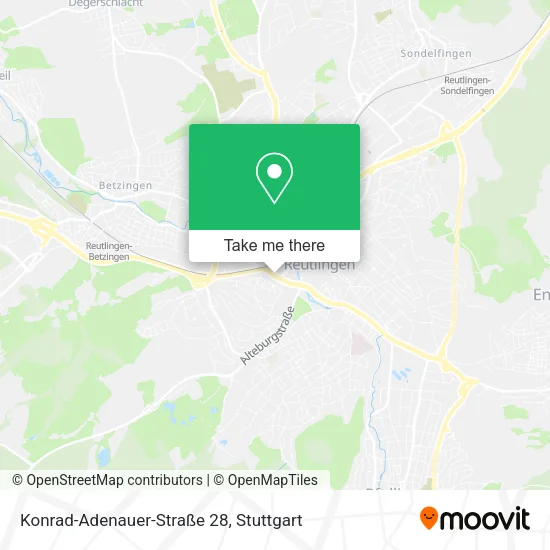 Карта Konrad-Adenauer-Straße 28