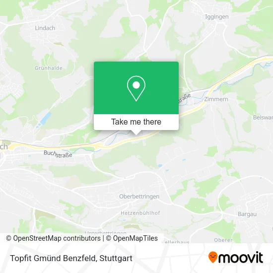 Карта Topfit Gmünd Benzfeld