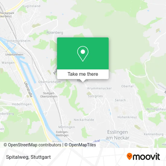 Карта Spitalweg