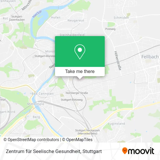 Карта Zentrum für Seelische Gesundheit