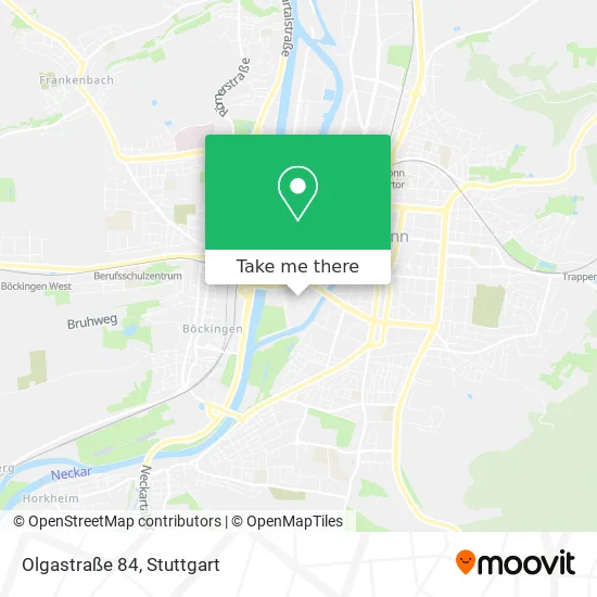 Карта Olgastraße 84