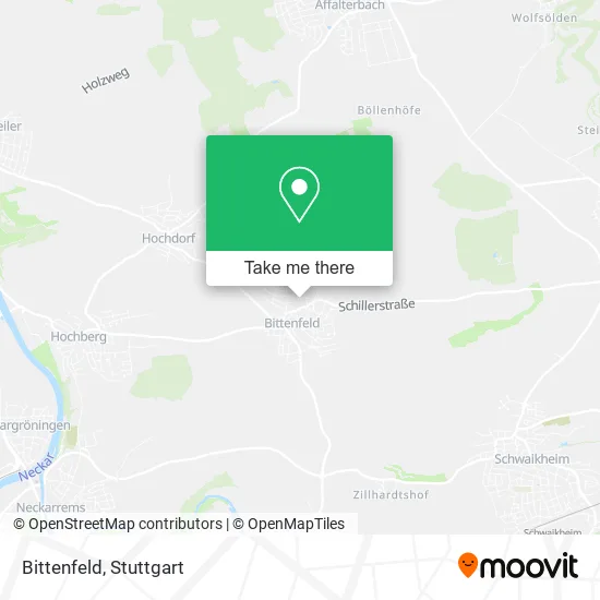 Карта Bittenfeld