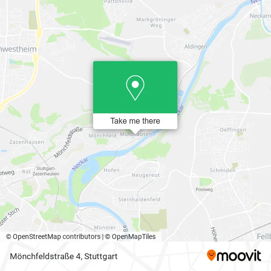 Карта Mönchfeldstraße 4