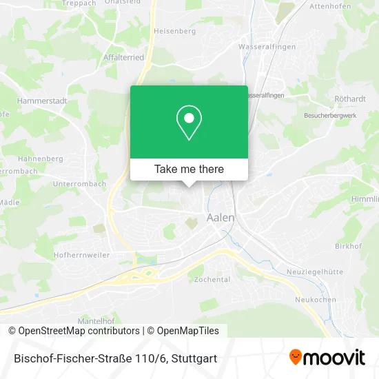 Карта Bischof-Fischer-Straße 110/6