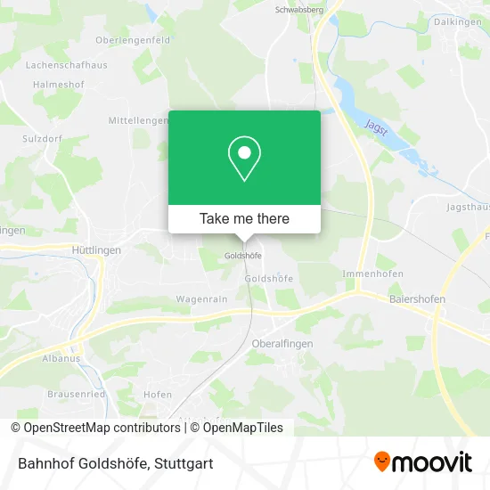 Карта Bahnhof Goldshöfe