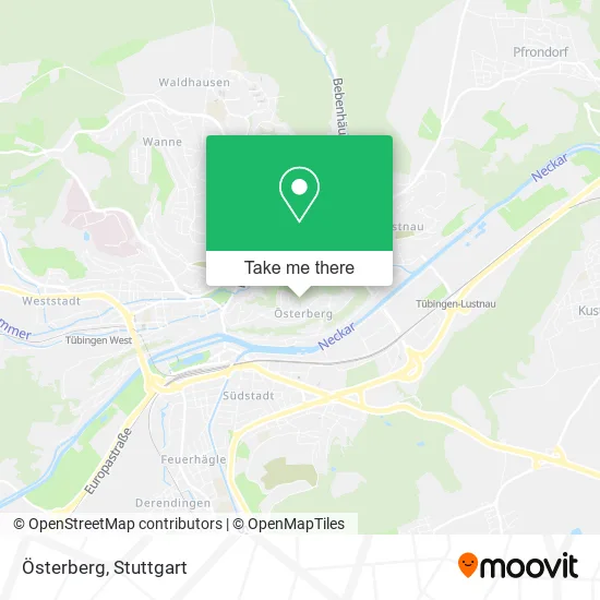 Карта Österberg