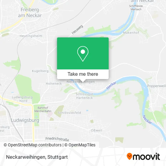 Карта Neckarweihingen