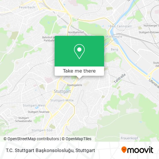 T.C. Stuttgart Başkonsolosluğu map