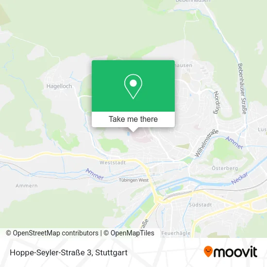 Карта Hoppe-Seyler-Straße 3
