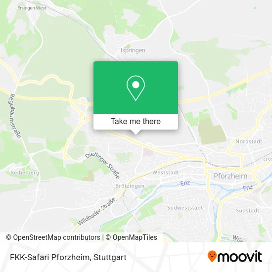Карта FKK-Safari Pforzheim