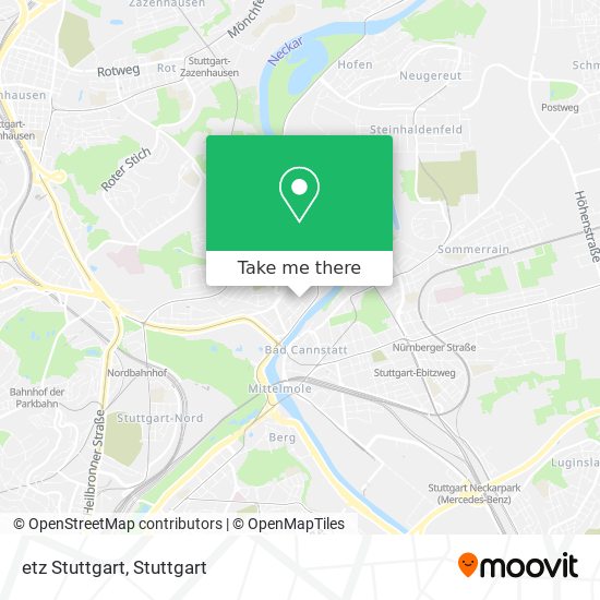 Карта etz Stuttgart