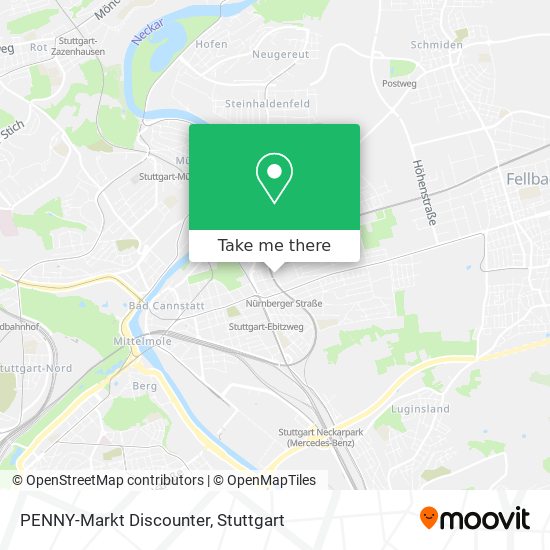 PENNY-Markt Discounter map