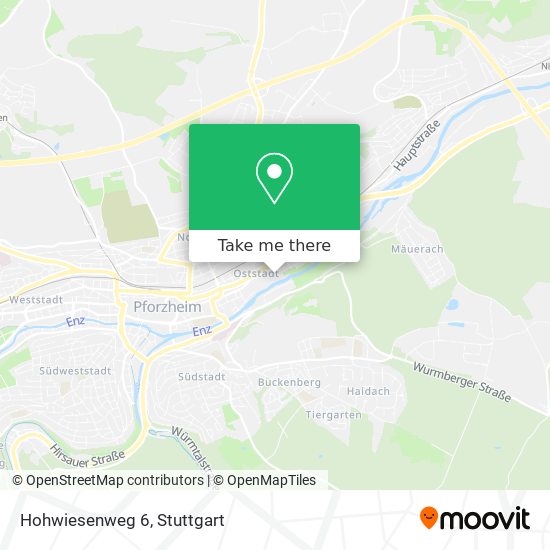 Карта Hohwiesenweg 6