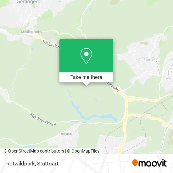 Карта Rotwildpark