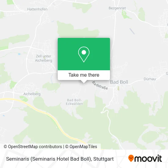 Карта Seminaris (Seminaris Hotel Bad Boll)