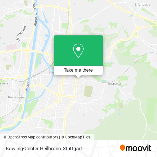 Карта Bowling-Center Heilbronn