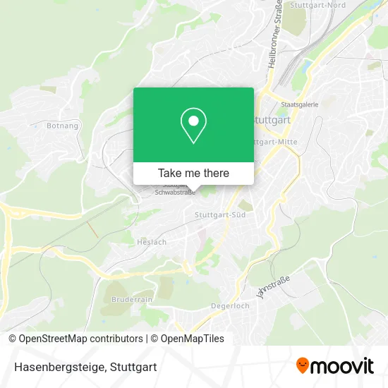 Карта Hasenbergsteige