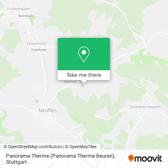 Panorama-Therme (Panorama Therme Beuren) map
