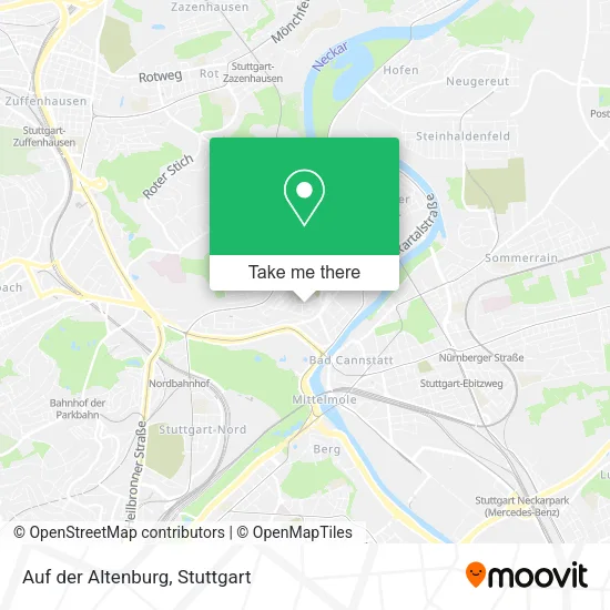 Карта Auf der Altenburg