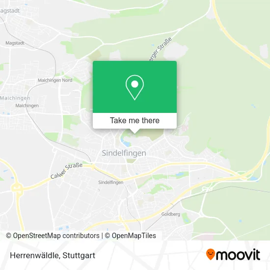 Карта Herrenwäldle