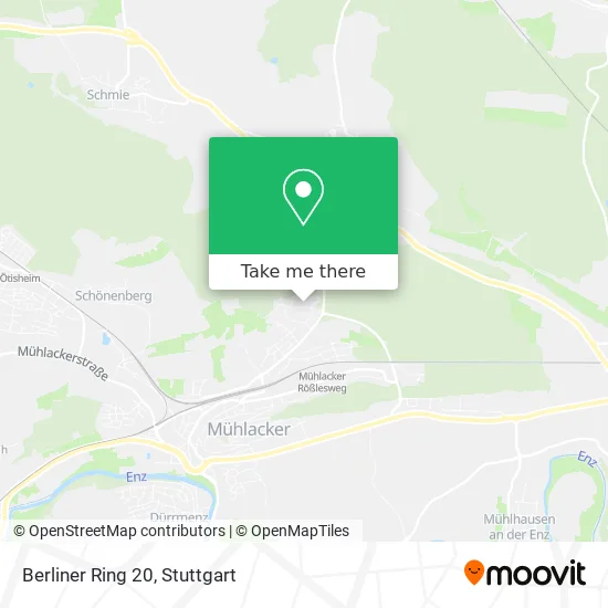 Карта Berliner Ring 20