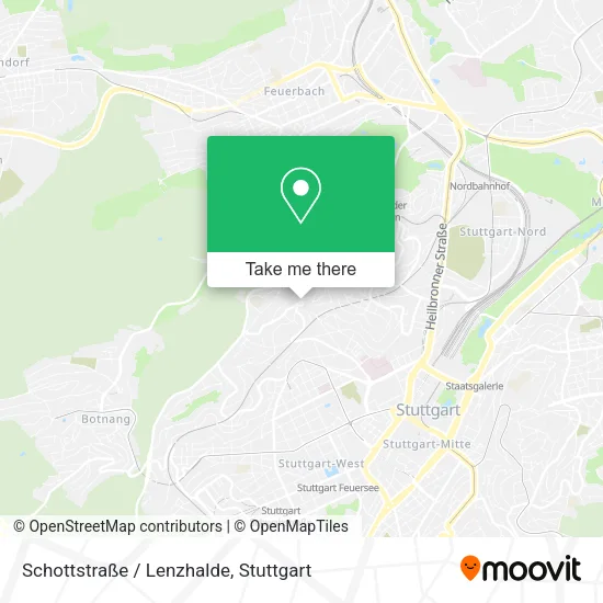 Карта Schottstraße / Lenzhalde